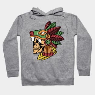 Headmen of Maya Ethnic Group Skull Hoodie